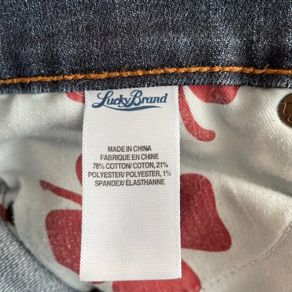 Lucky Brand Charlie Skinny Jeans, Size 10/30 - Picture 4 of 5